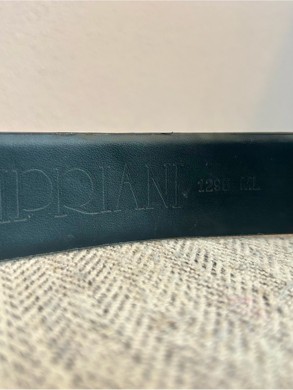 Cipriani Vintage Leather Belt in Black Size M/L - Picture 6 of 10